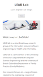 Mobile Screenshot of leadlab.ca